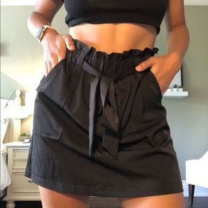 Black business casual skirt